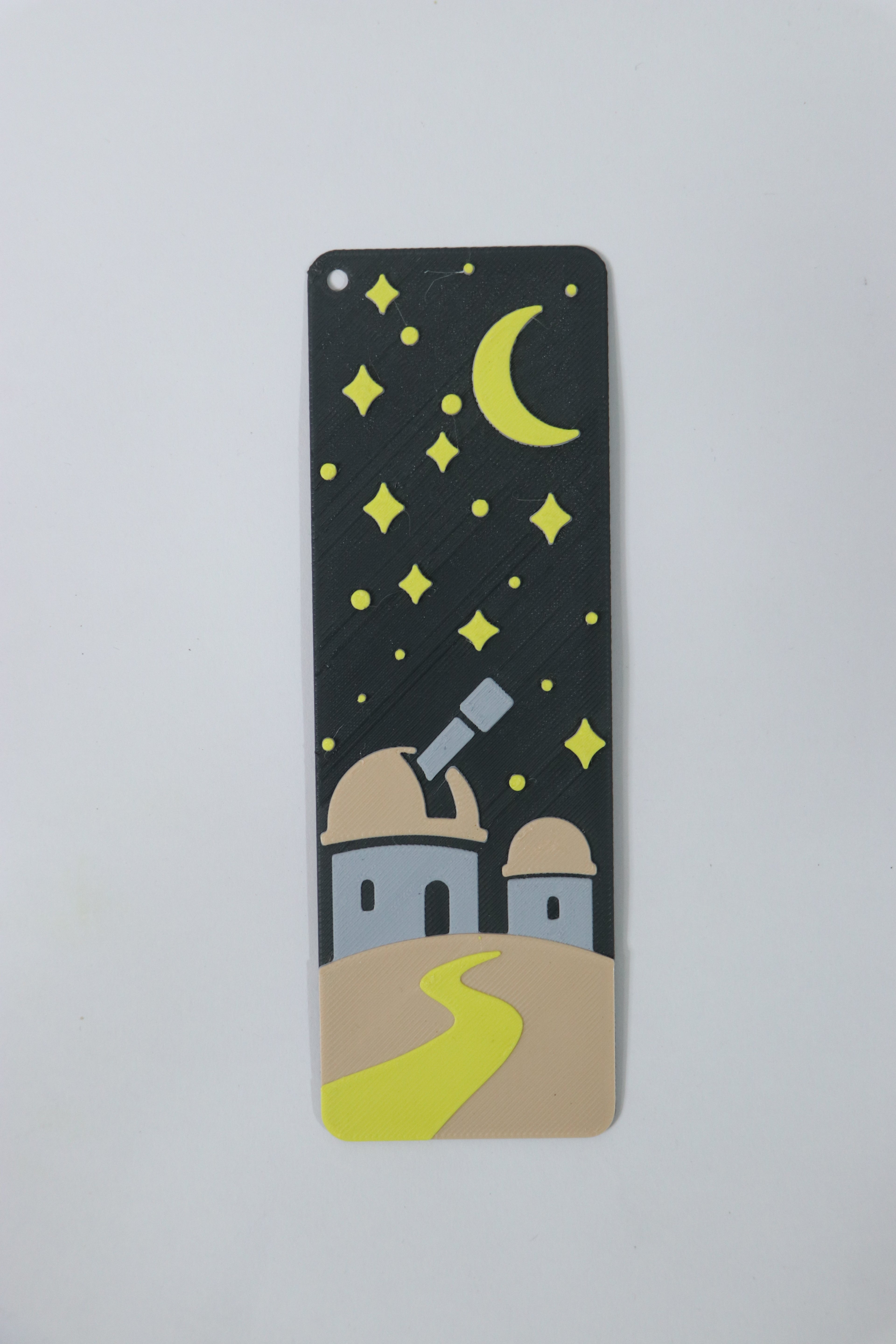 Moonlit observatory