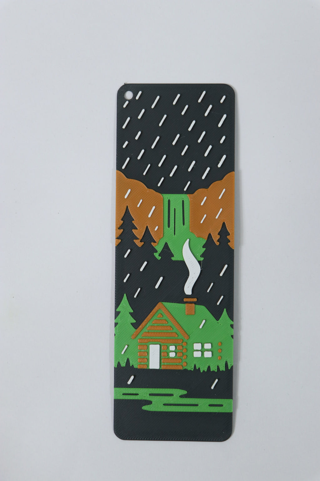 Cabin by the falls