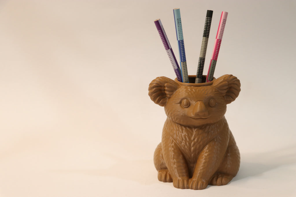 Koala pen holder