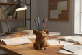 Koala pen holder